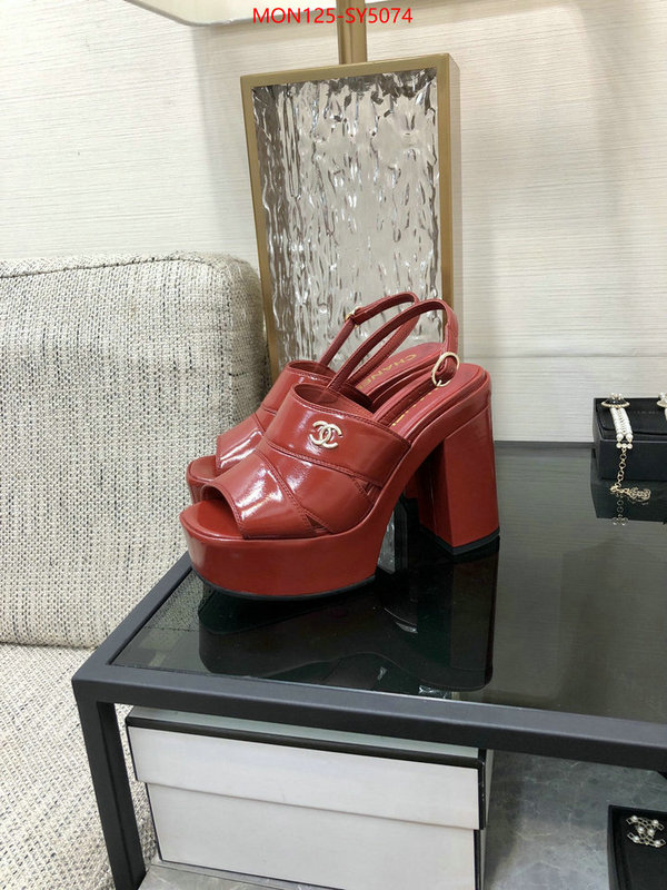 Women Shoes-Chanel sell online ID: SY5074 $: 125USD