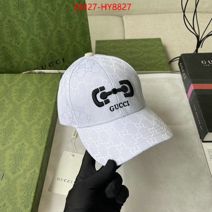 Cap(Hat)-Gucci sale outlet online ID: HY8827 $: 27USD