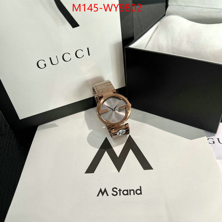 Watch(4A)-Gucci website to buy replica ID: WY9802 $: 145USD