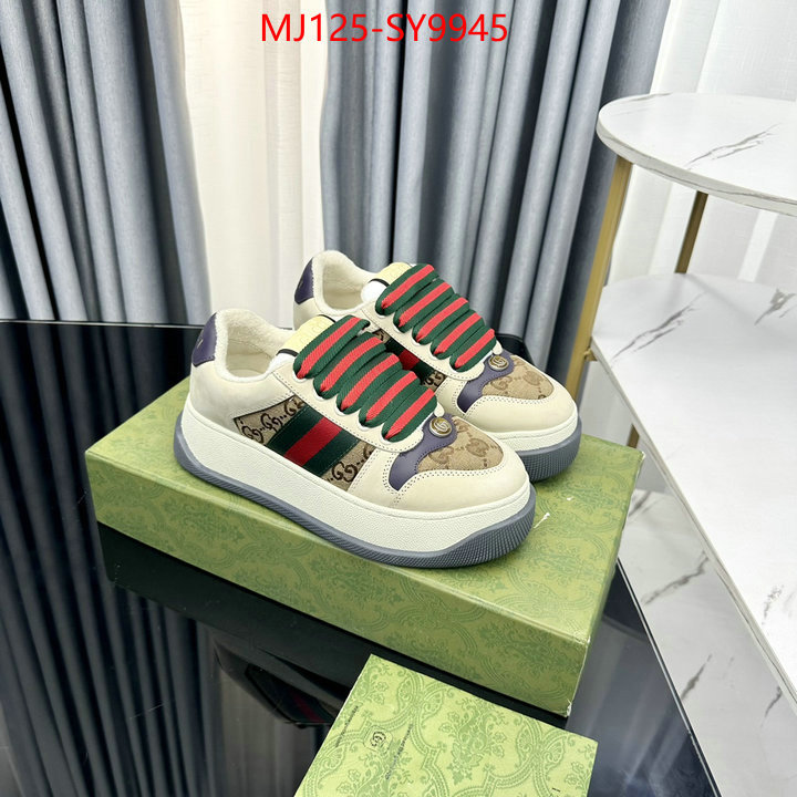 Men Shoes-Gucci cheap ID: SY9945 $: 125USD