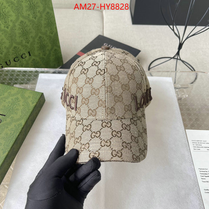 Cap(Hat)-Gucci 2023 perfect replica designer ID: HY8828 $: 27USD