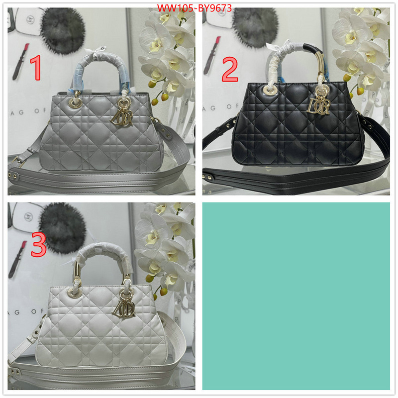 Dior Bags(4A)-Lady- new 2023 ID: BY9673 $: 105USD