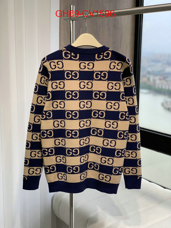 Clothing-Gucci buy the best high quality replica ID: CV1596 $: 69USD