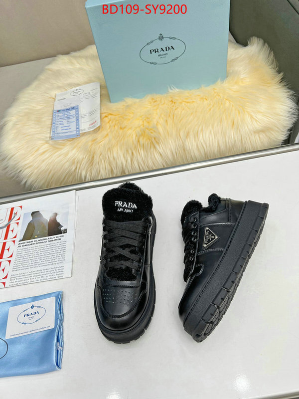 Women Shoes-Prada the best quality replica ID: SY9200 $: 109USD