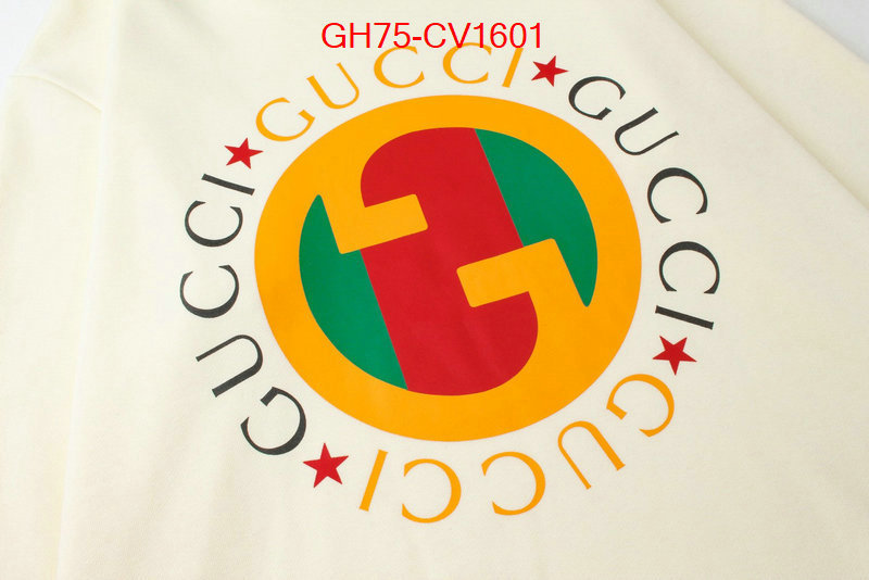 Clothing-Gucci aaaaa+ replica ID: CV1601 $: 75USD