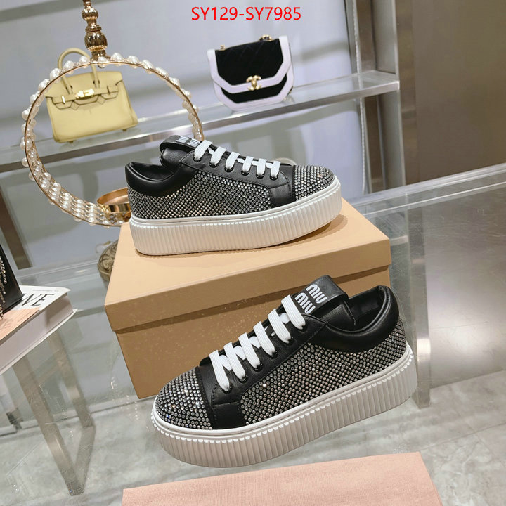 Women Shoes-Miu Miu aaaaa quality replica ID: SY7985 $: 129USD