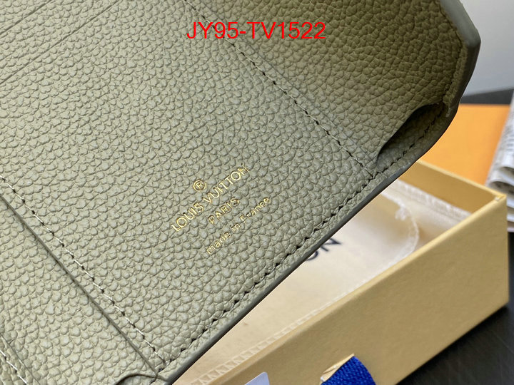 LV Bags(TOP)-Wallet wholesale imitation designer replicas ID: TV1522 $: 95USD