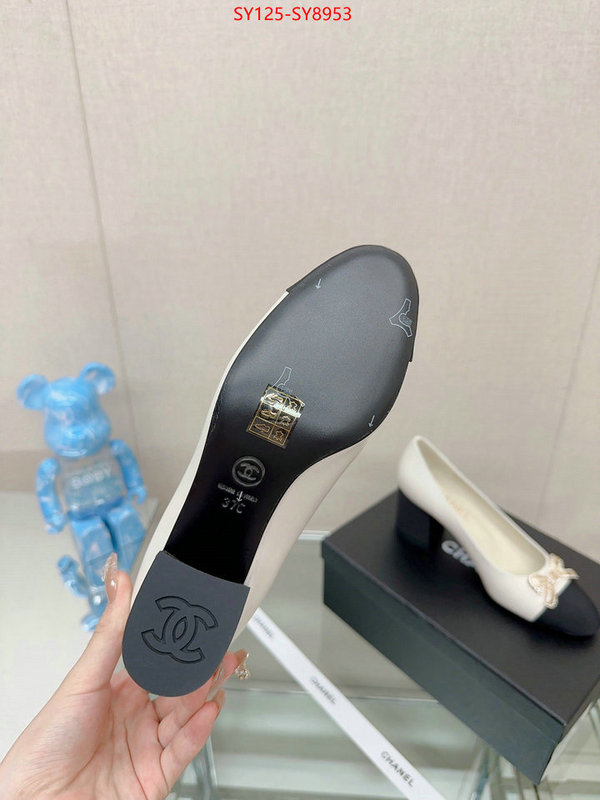 Women Shoes-Chanel replica online ID: SY8953 $: 125USD