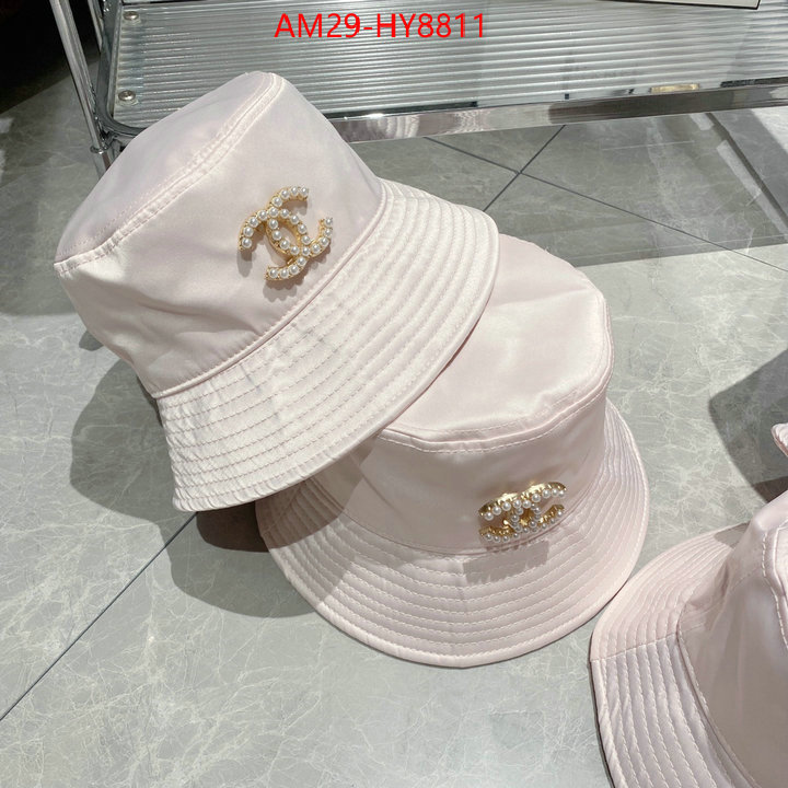 Cap (Hat)-Chanel for sale cheap now ID: HY8811 $: 29USD