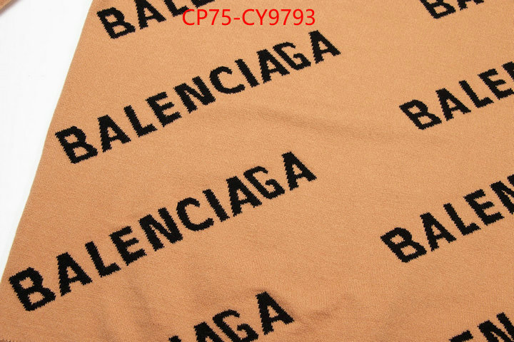 Clothing-Balenciaga shop designer replica ID: CY9793 $: 75USD