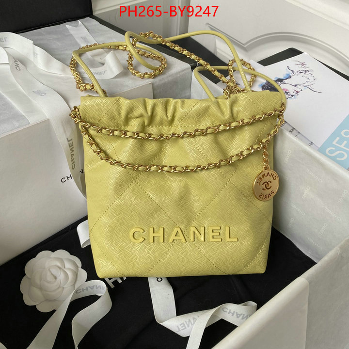 Chanel Bags(TOP)-Diagonal- buy best high-quality ID: BY9247 $: 265USD