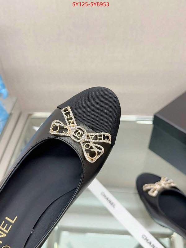 Women Shoes-Chanel replica online ID: SY8953 $: 125USD