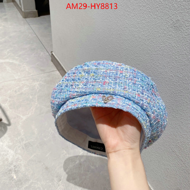 Cap (Hat)-Chanel replica for cheap ID: HY8813 $: 29USD