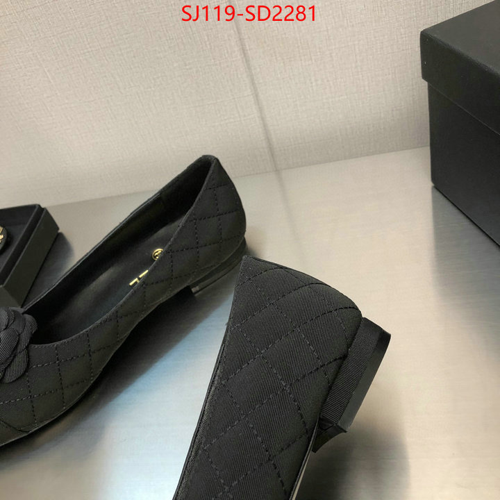 Women Shoes-Chanel high quality 1:1 replica ID: SD2281 $: 119USD