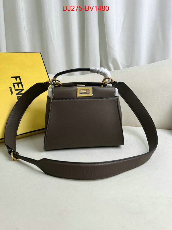 Fendi Bags(TOP)-Peekaboo shop the best high authentic quality replica ID: BV1480 $: 275USD