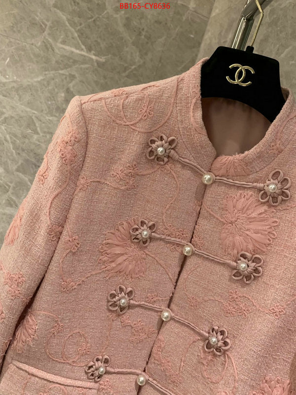 Clothing-Chanel designer replica ID: CY8636 $: 165USD
