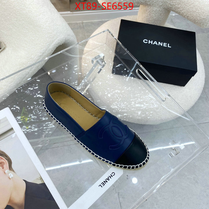 Women Shoes-Chanel mirror copy luxury ID: SE6559 $: 89USD