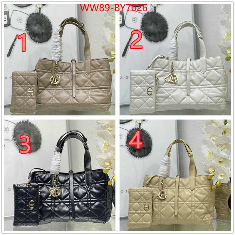 Dior Bags(4A)-Lady- replcia cheap ID: BY7026 $: 89USD