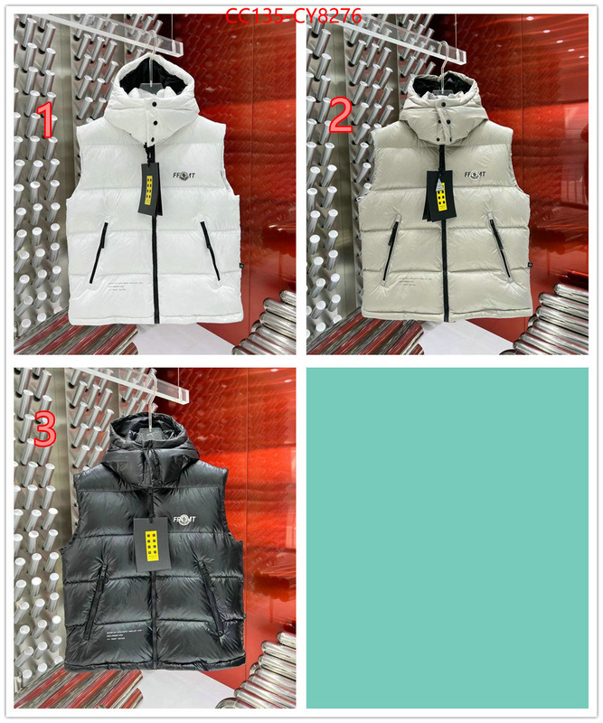Down jacket Men-Moncler top quality website ID: CY8276 $: 135USD