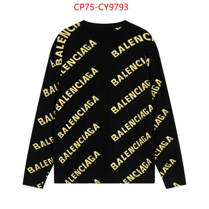 Clothing-Balenciaga shop designer replica ID: CY9793 $: 75USD