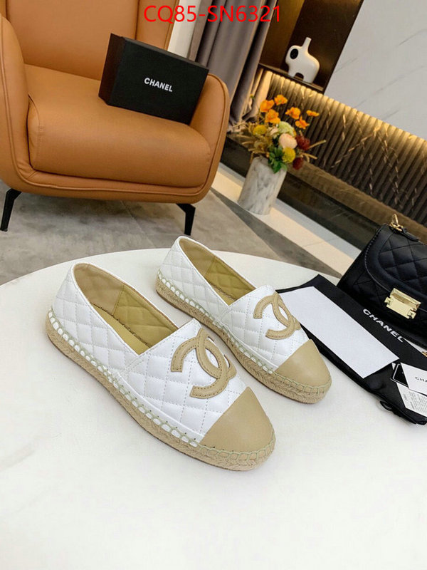 Women Shoes-Chanel buy the best high quality replica ID: SN6321 $: 85USD