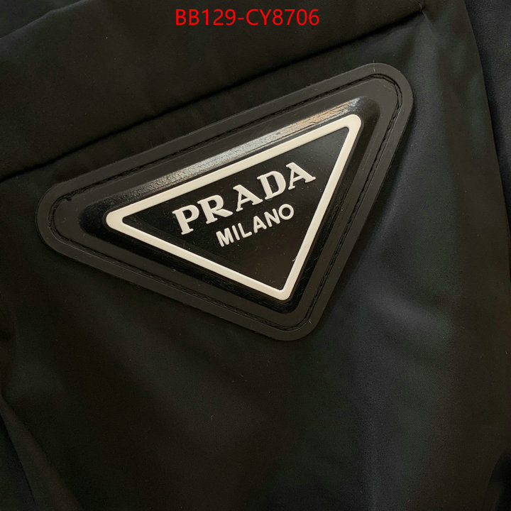 Down jacket Women-Prada replica 2023 perfect luxury ID: CY8706 $: 129USD