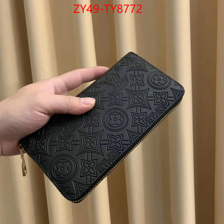 LV Bags(4A)-Wallet store ID: TY8772 $: 49USD