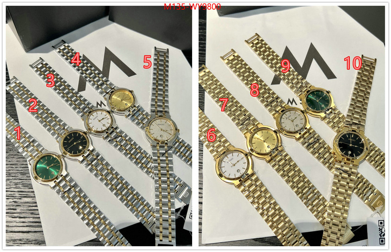 Watch(4A)-Gucci replica best ID: WY9800 $: 135USD