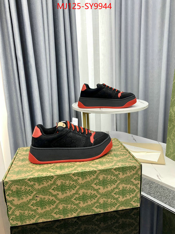 Men Shoes-Gucci sale ID: SY9944 $: 125USD