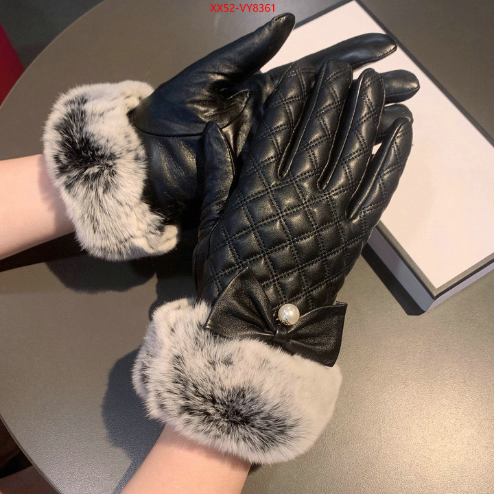 Gloves-Chanel fake ID: VY8361 $: 52USD