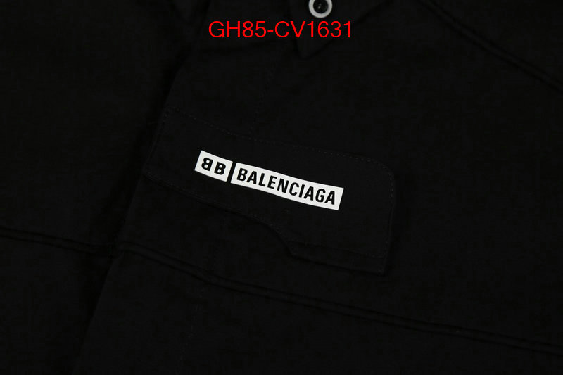 Clothing-Balenciaga shop cheap high quality 1:1 replica ID: CV1631 $: 85USD