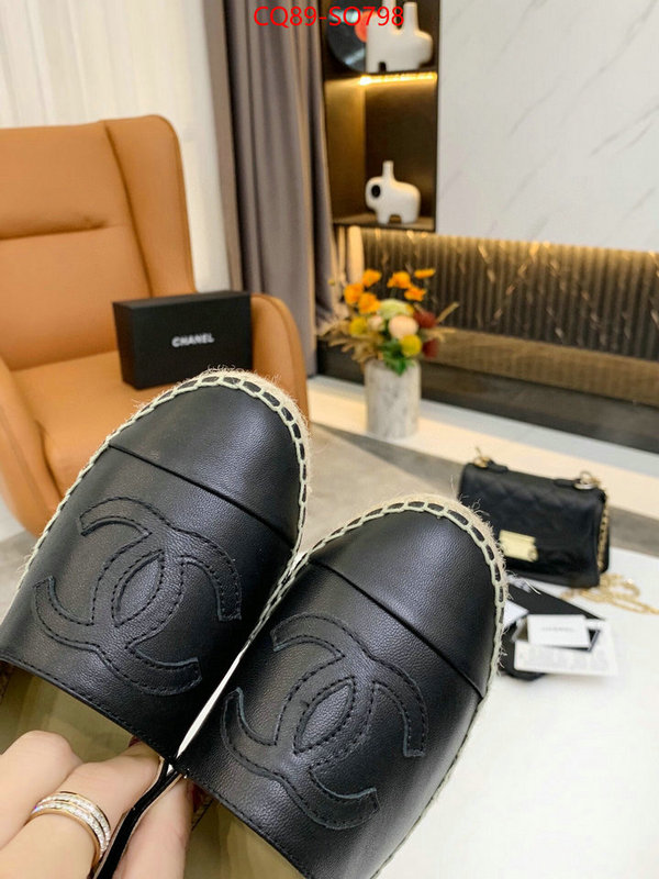 Women Shoes-Chanel high quality designer replica ID: SO798 $: 89USD