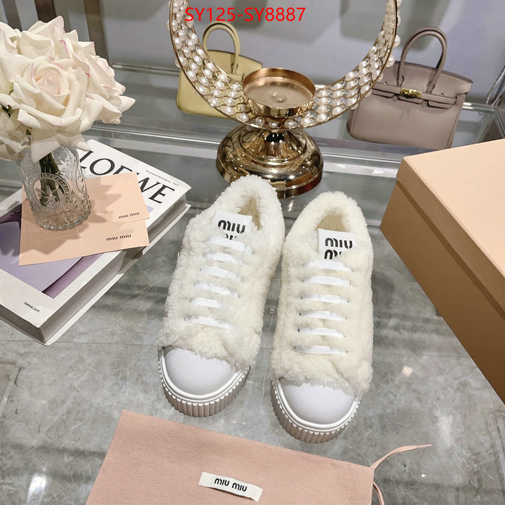 Women Shoes-Miu Miu high quality online ID: SY8887 $: 125USD