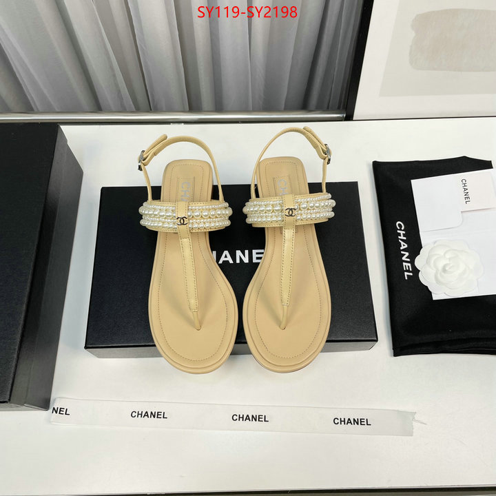 Women Shoes-Chanel for sale online ID: SY2198 $: 119USD