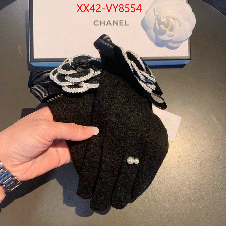 Gloves-Chanel perfect replica ID: VY8554 $: 42USD