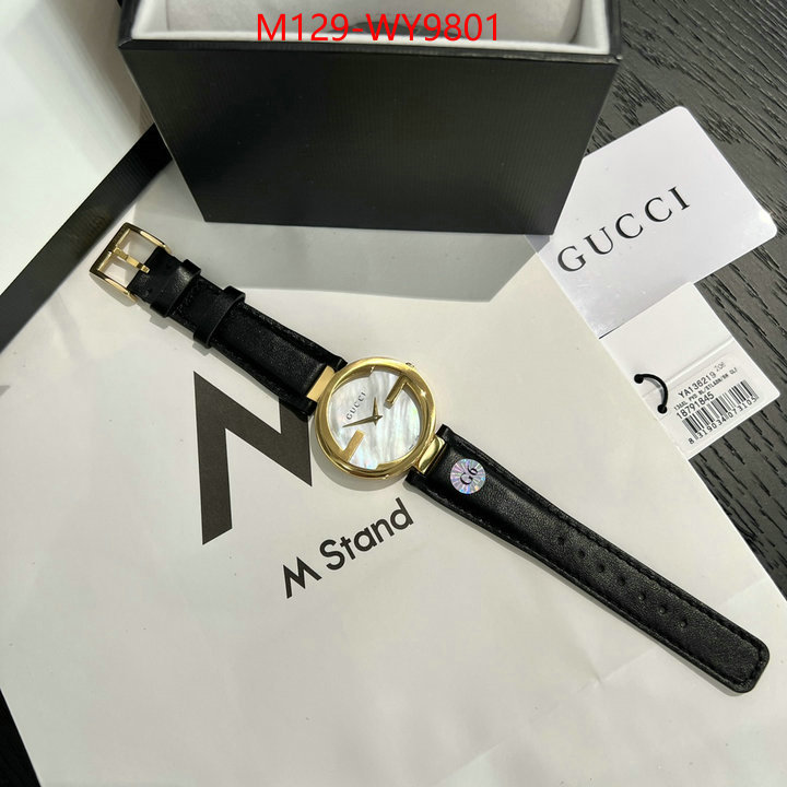 Watch(4A)-Gucci wholesale designer shop ID: WY9801 $: 129USD