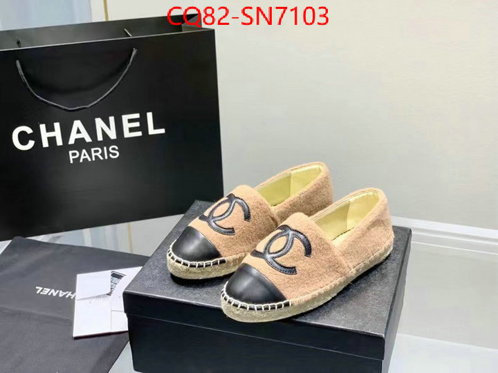 Women Shoes-Chanel where to buy fakes ID: SN7103 $: 82USD