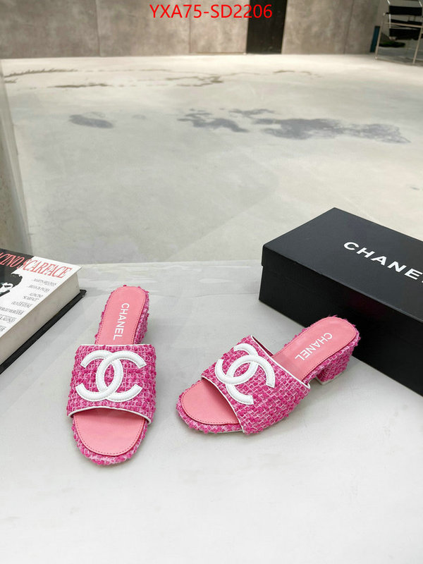 Women Shoes-Chanel best replica new style ID: SD2206 $: 75USD