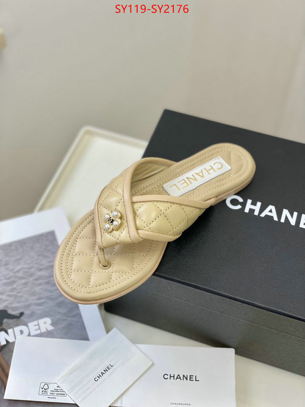 Women Shoes-Chanel designer wholesale replica ID: SY2176 $: 119USD