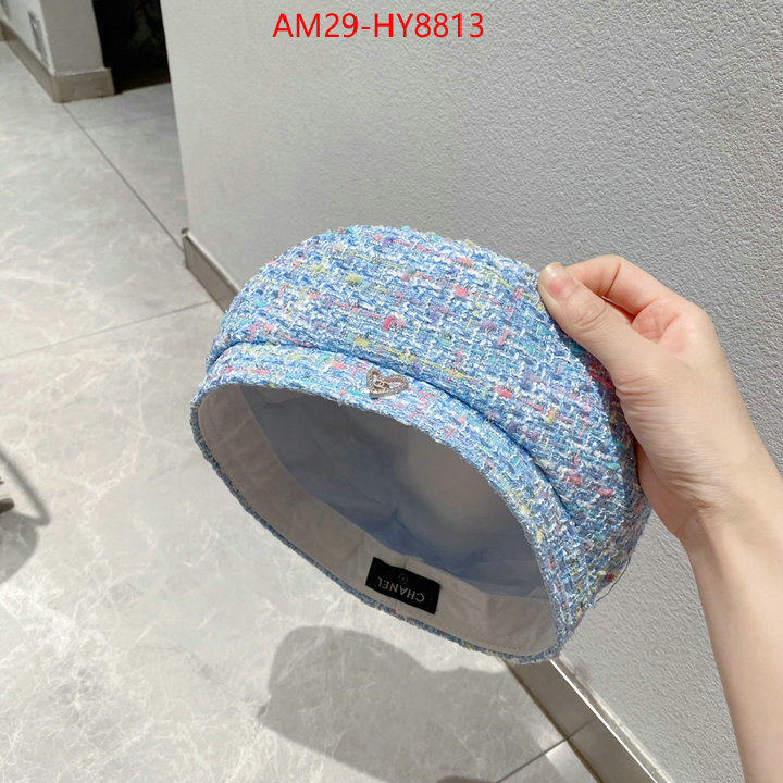 Cap (Hat)-Chanel replica for cheap ID: HY8813 $: 29USD