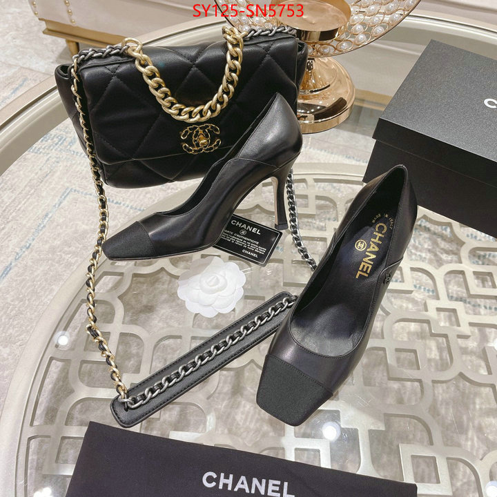 Women Shoes-Chanel fake cheap best online ID: SN5753 $: 125USD