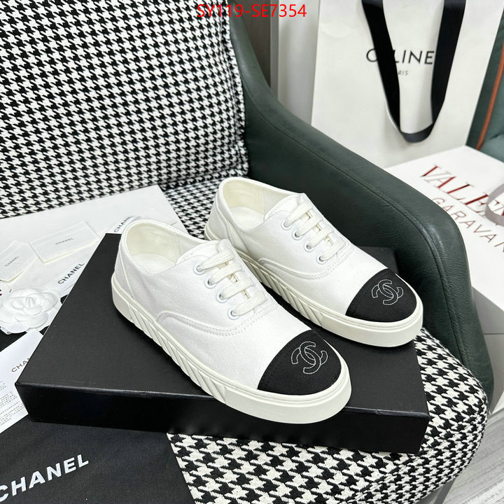 Women Shoes-Chanel how to buy replica shop ID: SE7354 $: 119USD