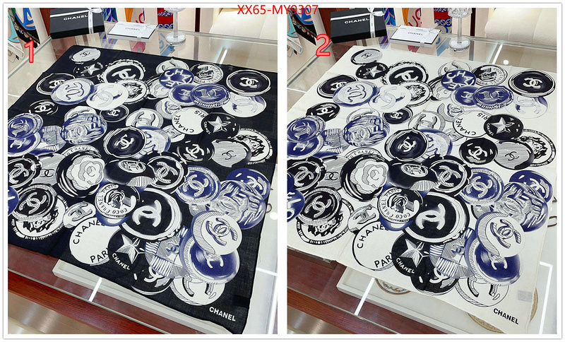 Scarf-Chanel top designer replica ID: MY9307 $: 65USD