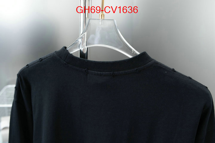 Clothing-Balenciaga what is a counter quality ID: CV1636 $: 69USD