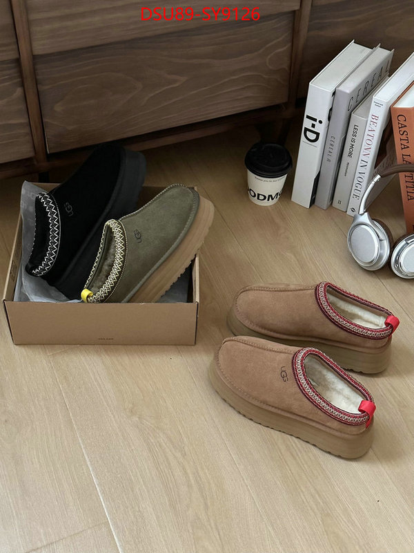 Women Shoes-UGG top quality fake ID: SY9126 $: 89USD