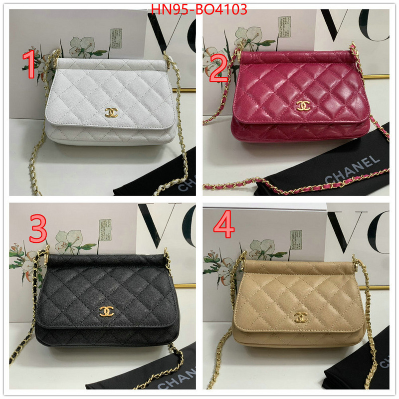 Chanel Bags(4A)-Diagonal- best replica new style ID: BO4103 $: 95USD