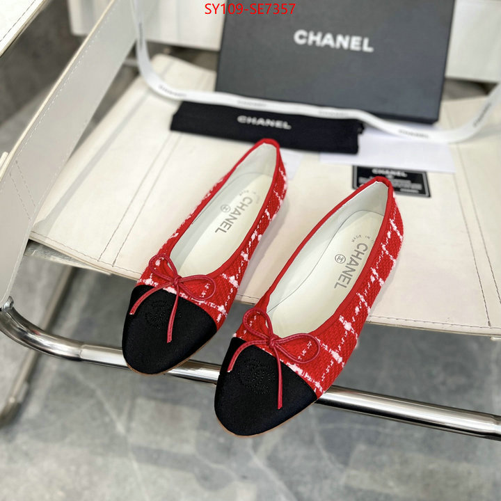 Women Shoes-Chanel buy cheap ID: SE7357 $: 109USD