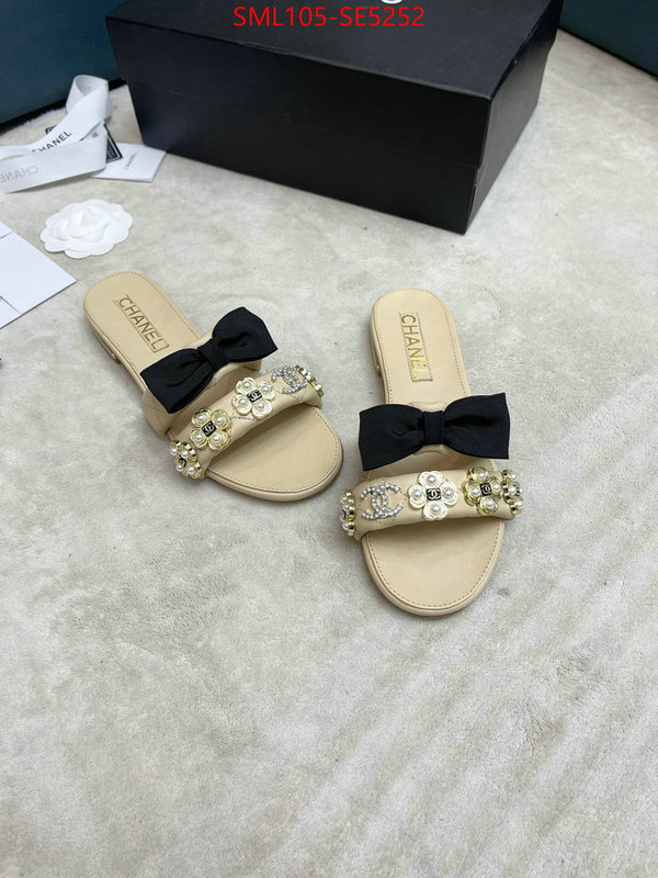 Women Shoes-Chanel luxury fake ID: SE5252 $: 105USD