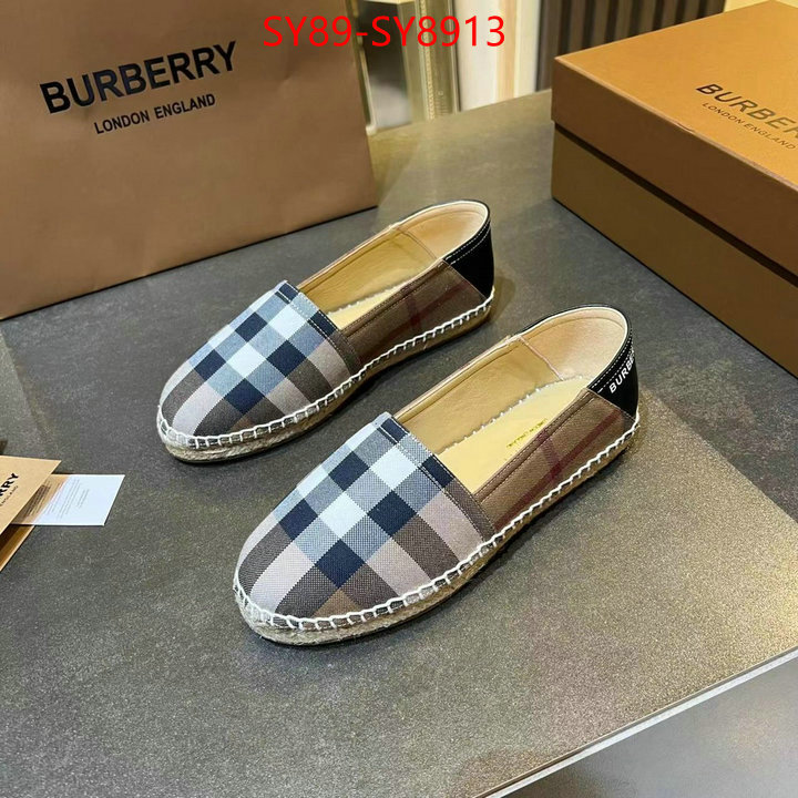 Women Shoes-Burberry best luxury replica ID: SY8913 $: 89USD