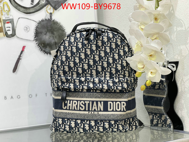 Dior Bags(4A)-Backpack- mirror copy luxury ID: BY9678